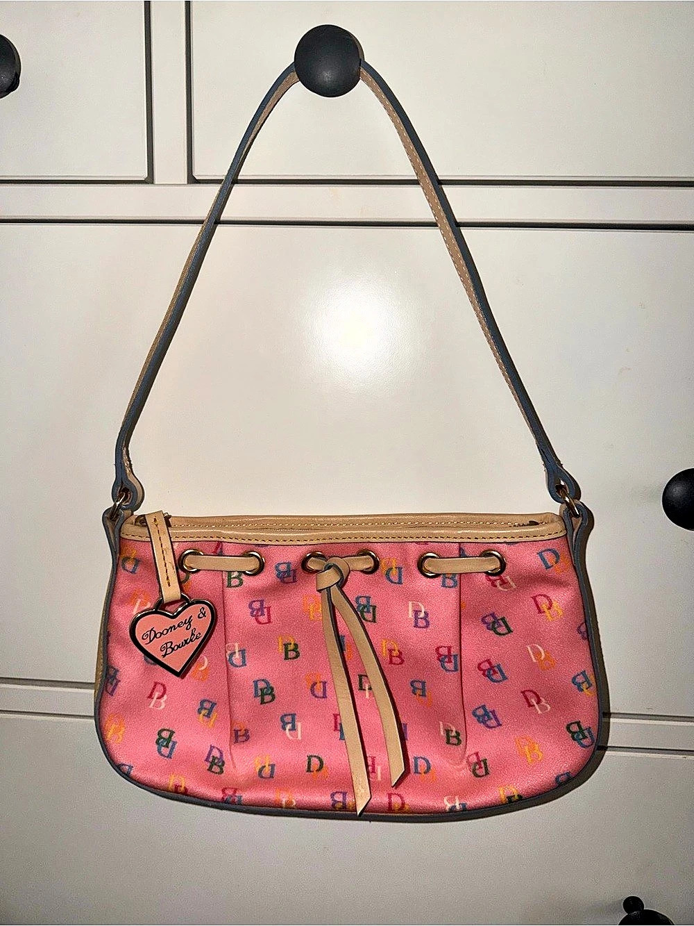 Dooney & Bourke IT Collection Multicolor Monogram Shoulder Bag